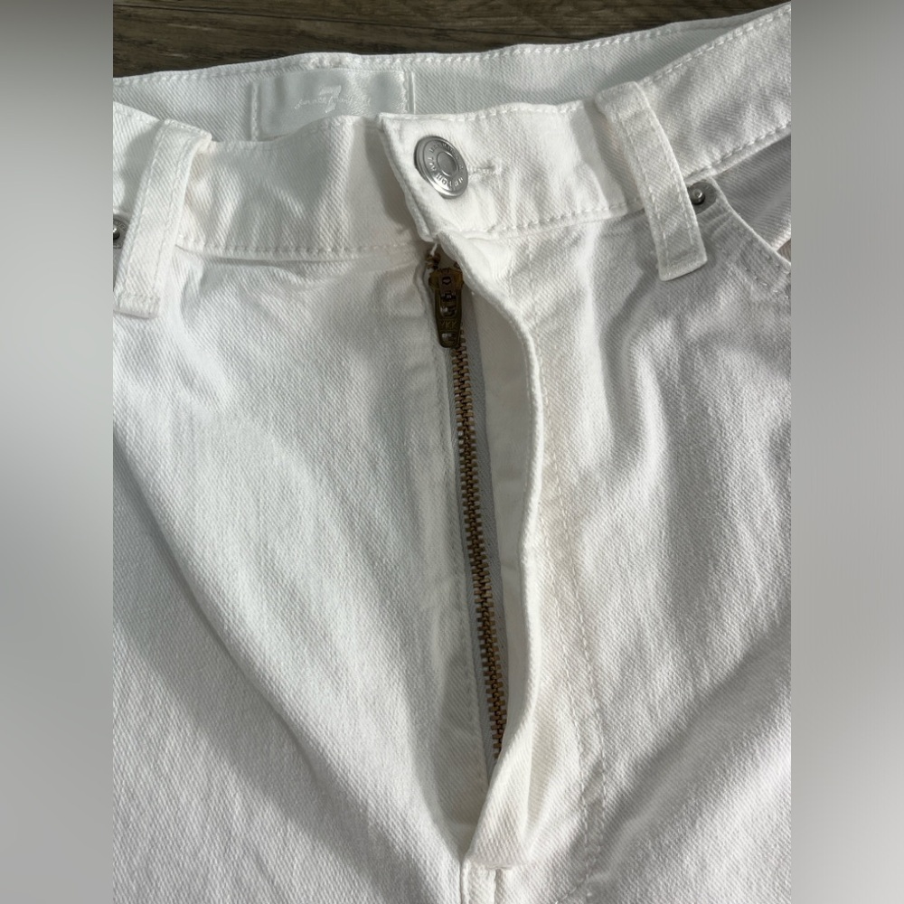 7 for all Mankind High Rise Flare Snap Leg - Picture 3 of 13